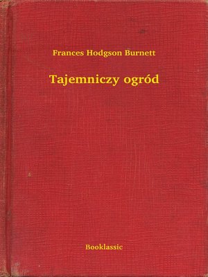 cover image of Tajemniczy ogród